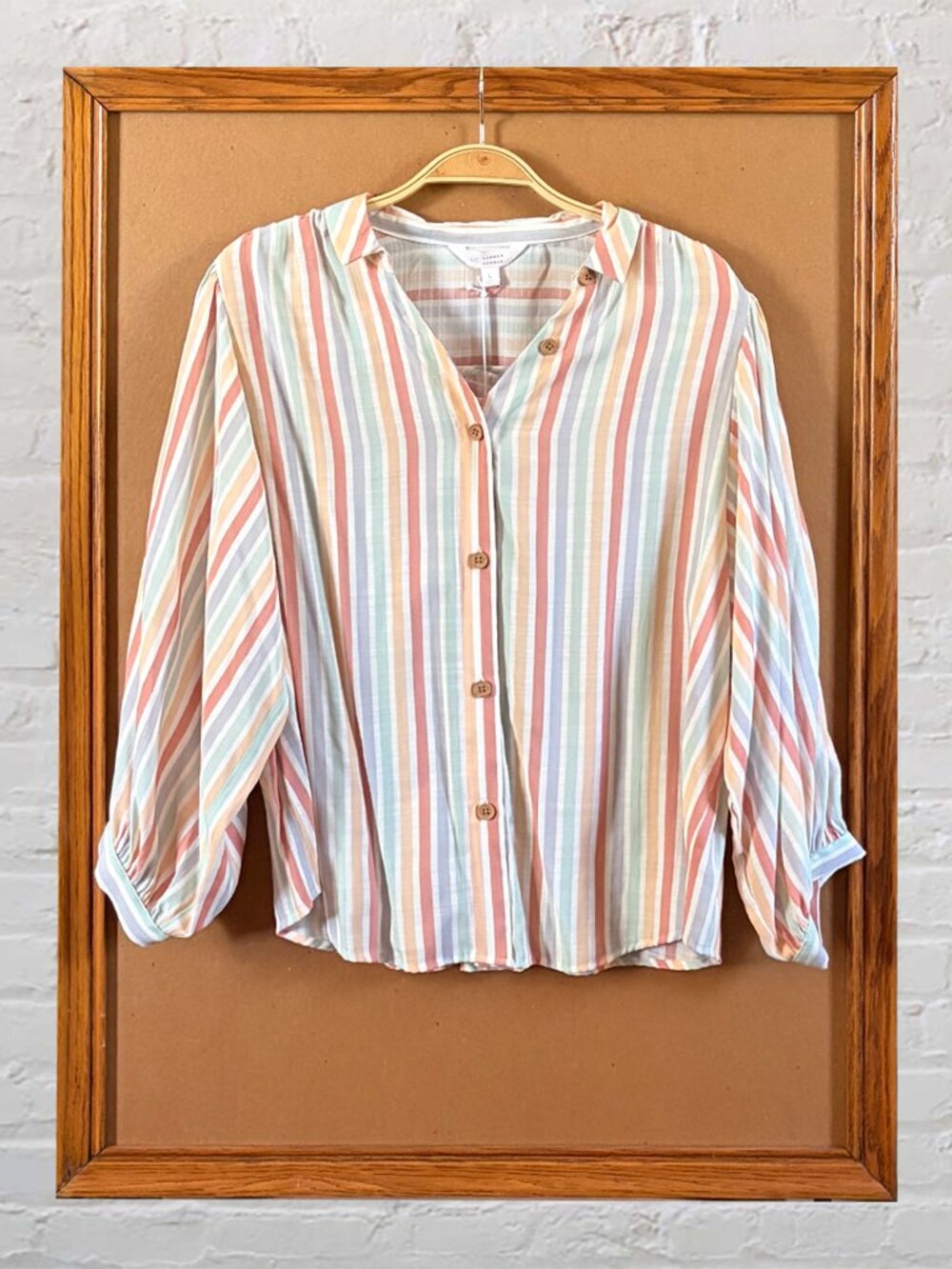 Lauren Conrad Button Up Shirt Ladies Large
